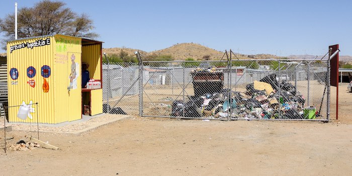 One of the new dumping facilities.