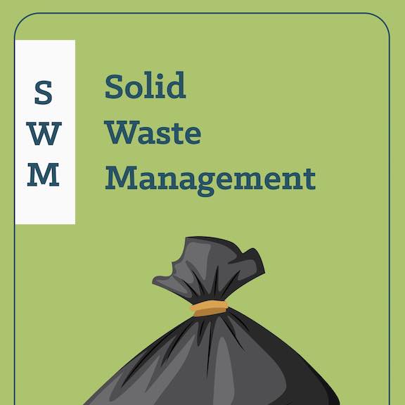 The front cover of this free booklet on swm.